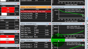 Radium EMS Tutorial: AEMTuner Sensors