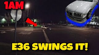 STATIC E36 SWINGS IT! + quick walk around