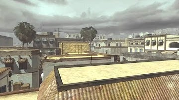 Modern Warfare 3 : Cross Map Triple Ricochet Throwing Knife (Seatown)