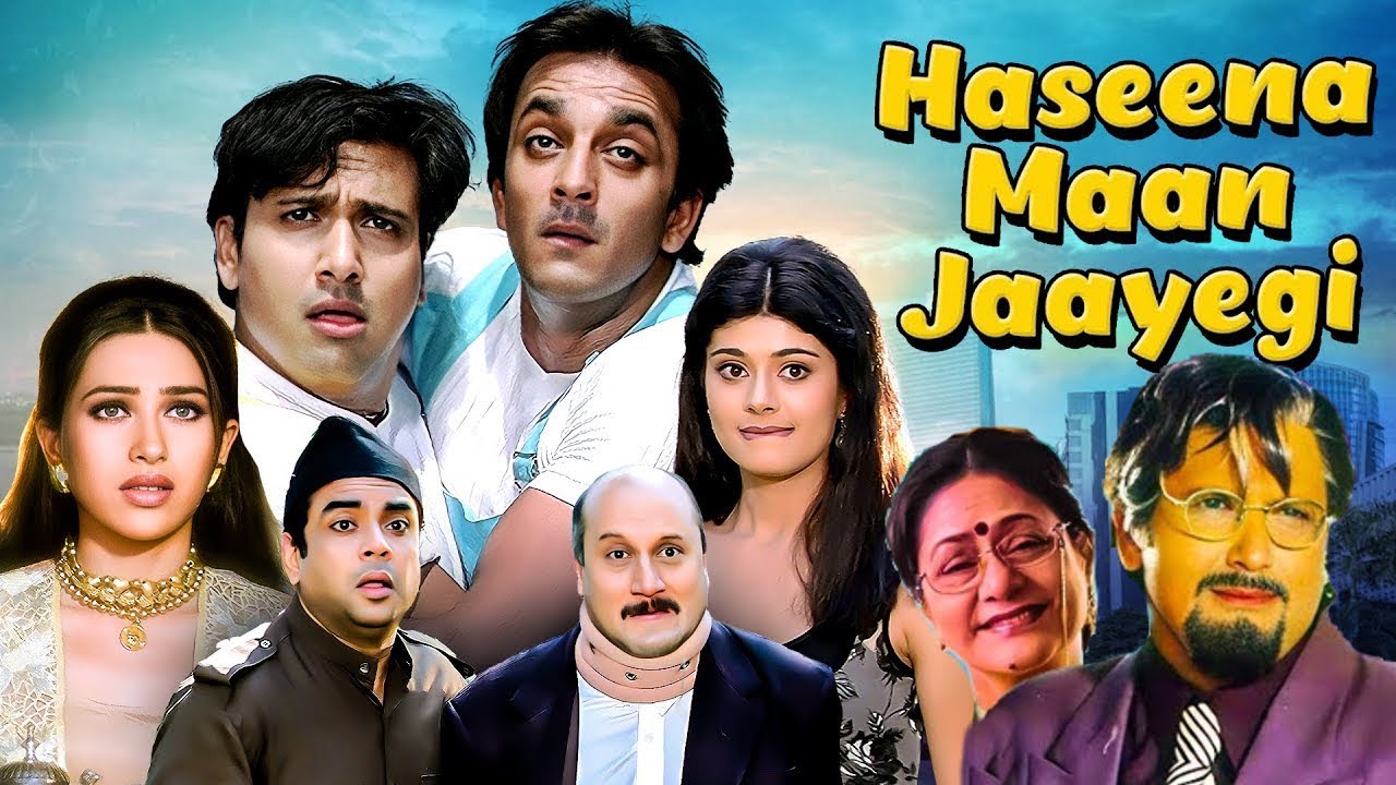 "90s की बेमिसाल कॉमेडी! | गोविंदा, संजय दत्त, करिश्मा कपूर, पूजा बत्रा | हसीना मान जाएगी फुल मूवी"