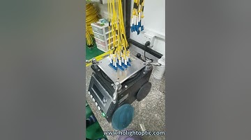 Polishing Process for LC Patchcords 💌 beta@holightoptic.com #Fiber #PatchCords #Cables #fibraóptica