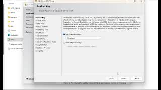 #training - #installation of #sqlserver2017 #developer #edition  along with #bestpractices  @mcc2002
