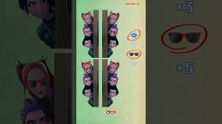 Kpop Demon Hunters 🎤 Can You Find Huntrix’s Lips🫦 and Sunglasses🕶️! #kpopdemonhunters #challenge