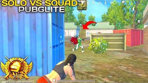 Solo Vs Squad Gameplay ⚡ I 1v4 Clutches l PUBG Mobile Lite 