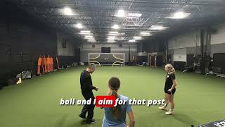 Coach Albert On Bending A One-Touch Shot