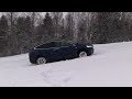 Tesla Model X deep snow test