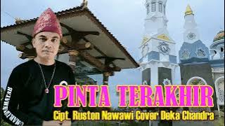 Pinta Terakhir Cover Deka Chandra Cipt Ruston Nawawi