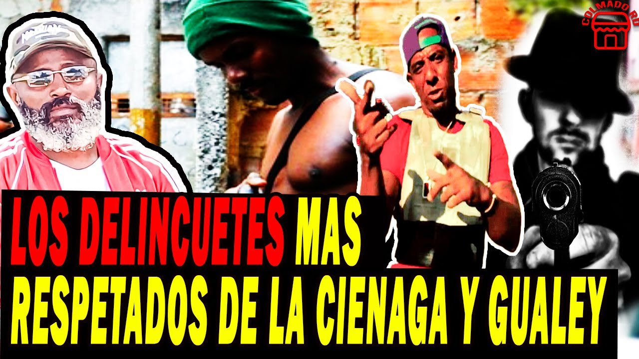 PICHON Y NANO LOS  DELINCUENTES MAS RESPETADOS DE LOS BARRIOS LA CIENAGA, GUANDULES Y GUALEY