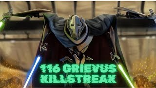 116 Grevious Killstreak against the OCE stack (Max Level) (Kamino)