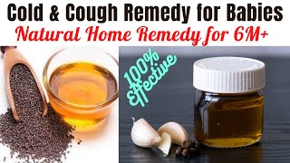 Cold & Cough Home Remedy for 6 Month+ |100% Effective Natural Home Remedies for Babies & Kids