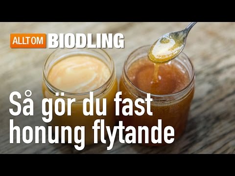 Video: Hur Man Gör Flytande Honung
