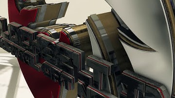 Metallic 3d intro Logo animation Client Project