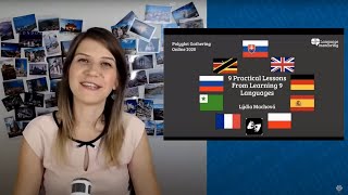 9 practical lessons from learning 9 languages - Lýdia Machová | PGO 2020