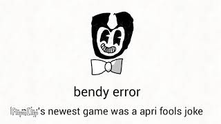 Bendy error 2 (hardcore edition)