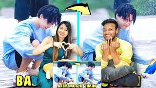 BTS Jimin - Most Adorable Mochi On Earth Reaction | Jimin Being Baby Mochi Reaction Dance Icon Bhuvi