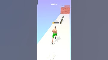 Muscle Rush - 3D Games Level 1 #gaming #shortsfeed #shorts #youtubeshorts #muscle