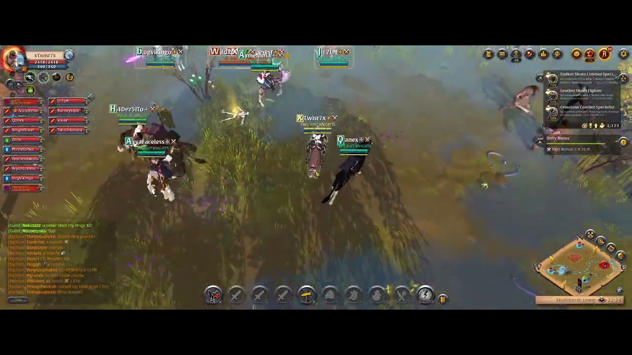 Albion Online Twilight Knights vs Wildcards YouTube