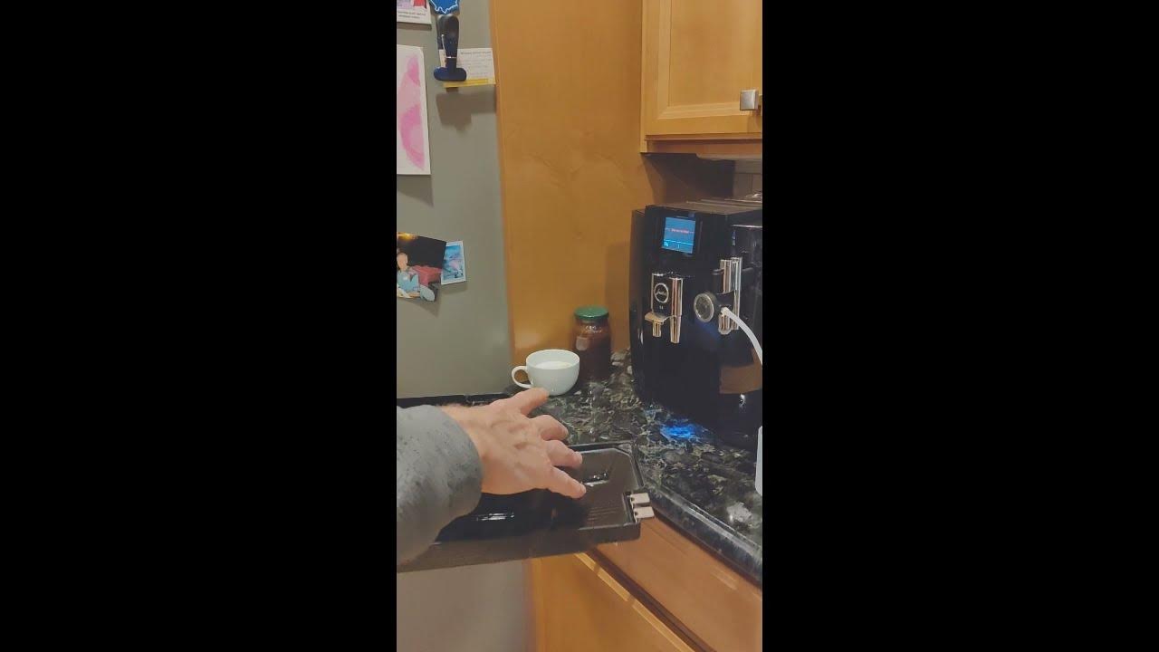 Jura E8 Milk Based Drinks Instructions YouTube