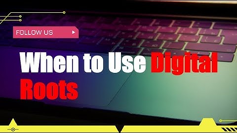 Example of When to Use Digital Roots #shorts