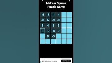 Make a SQUARE in different ways #puzzles