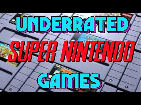 10 UNDERRATED SNES