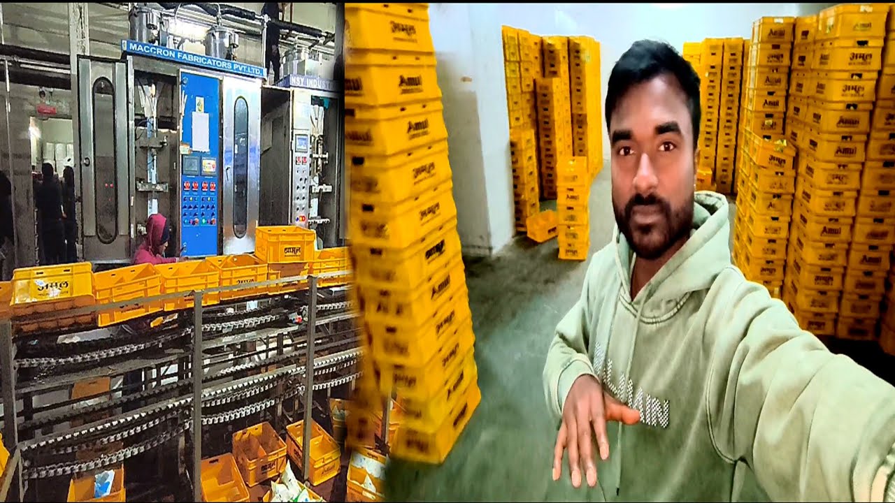 Inside Amul Factory | My Office Tour 🙄