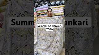 Summer Lawn Chikankari 😍#fashion #localmarket #karachi #design #wedding #fashionstyle #ytshorts