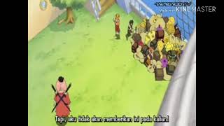 Moment luffy dan usop kepanikan melihat nami membagi harta karun kepada lola