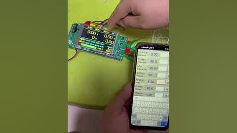 Phone APP Video of Smart BMS 4S-96S