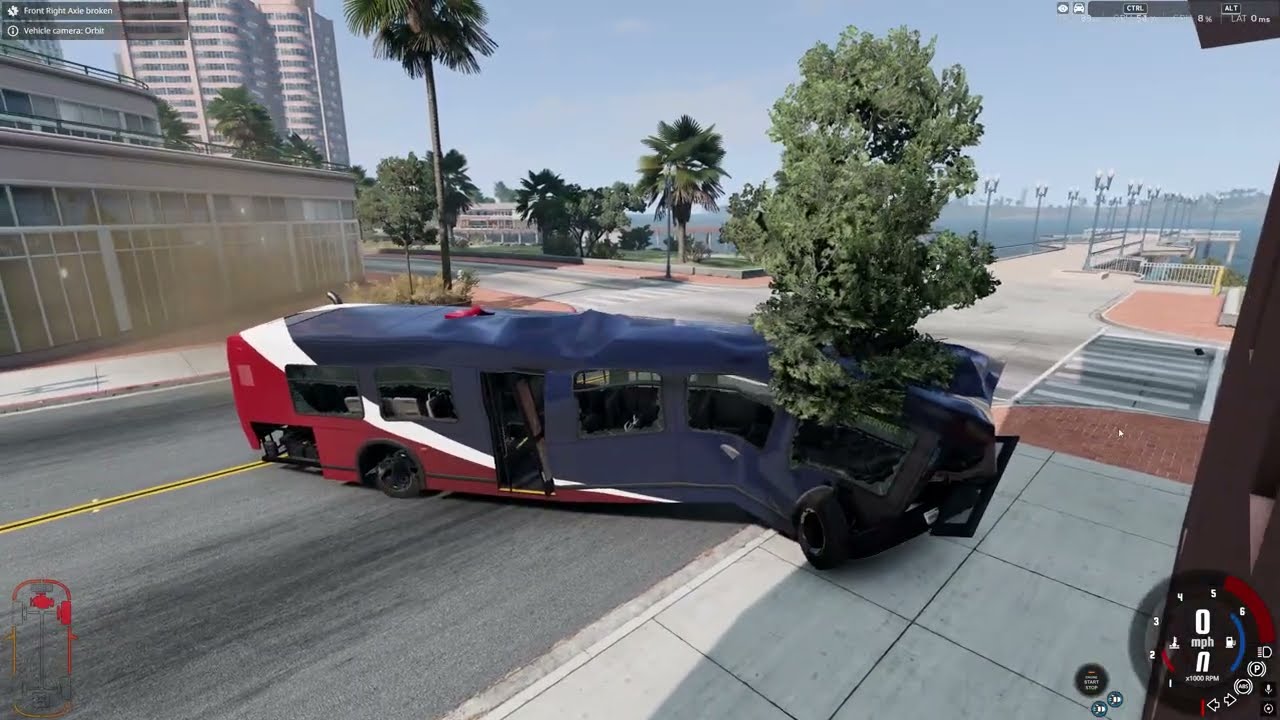 BeamNG drive bus