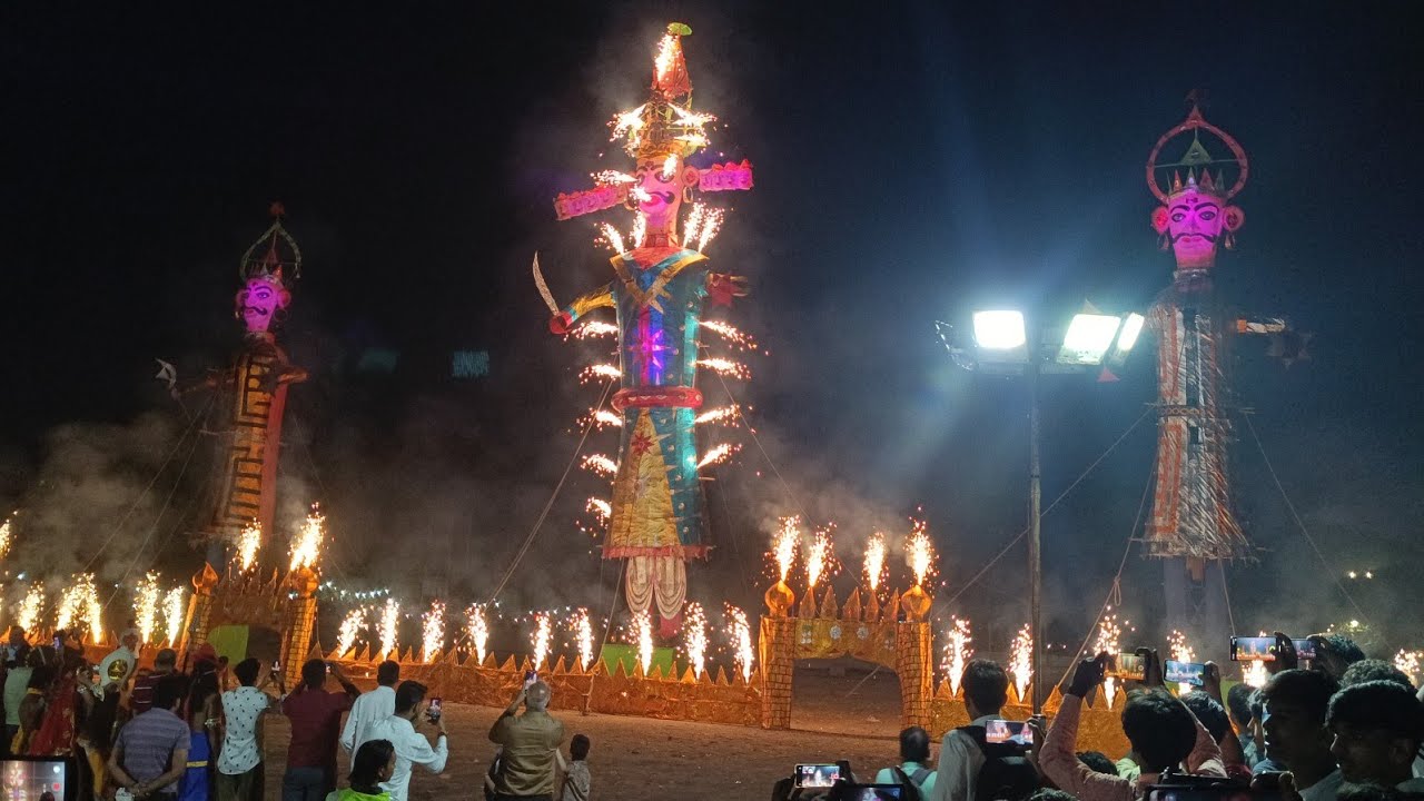 🔴[LIVE] Dussehra 2025 | Biggest Ravan Of 2025 | Sector 46 Chandigarh | #ravan #live
