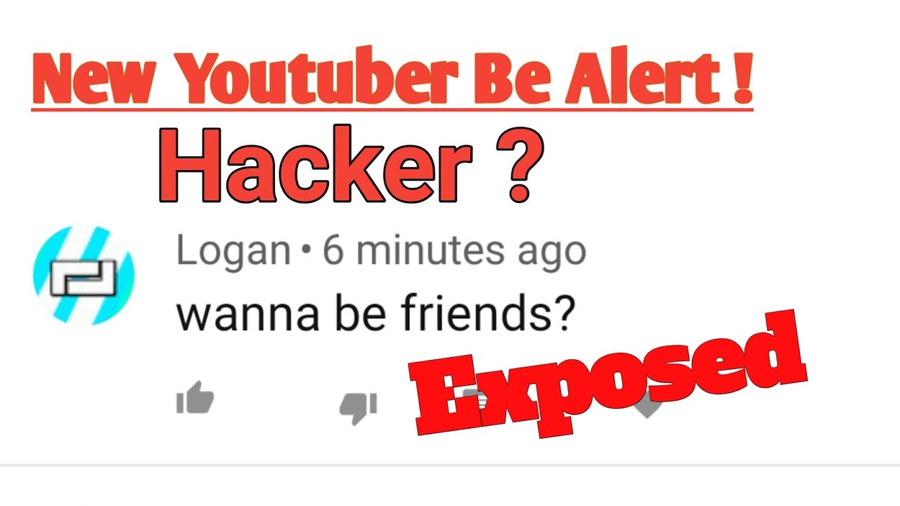 An YouTube Update on 'Logan' The comment Bot | How to stop Logan, call ...