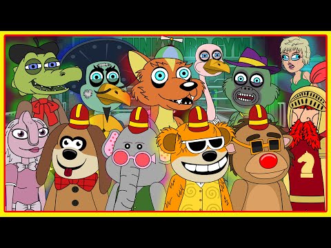 FNF VS Fleegle HAUNTED ANIMATRONIC! [ The Banana Splits ] [hard