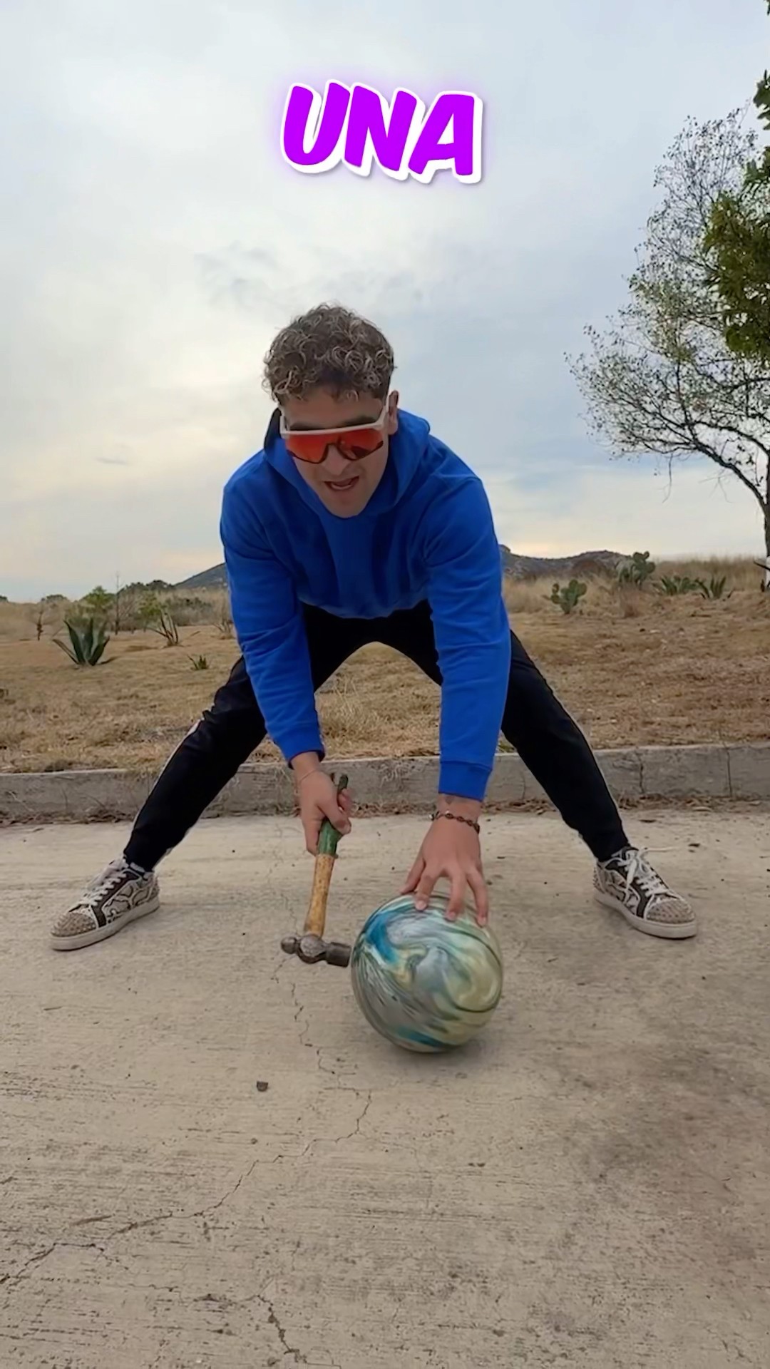 Es posible destruir una bola de boliche?????‍?
