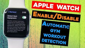 How to Enable Or Disable Workout Detect Gym Equipment 🔥 #wearholic #applewatchse2 #applewatch #apple