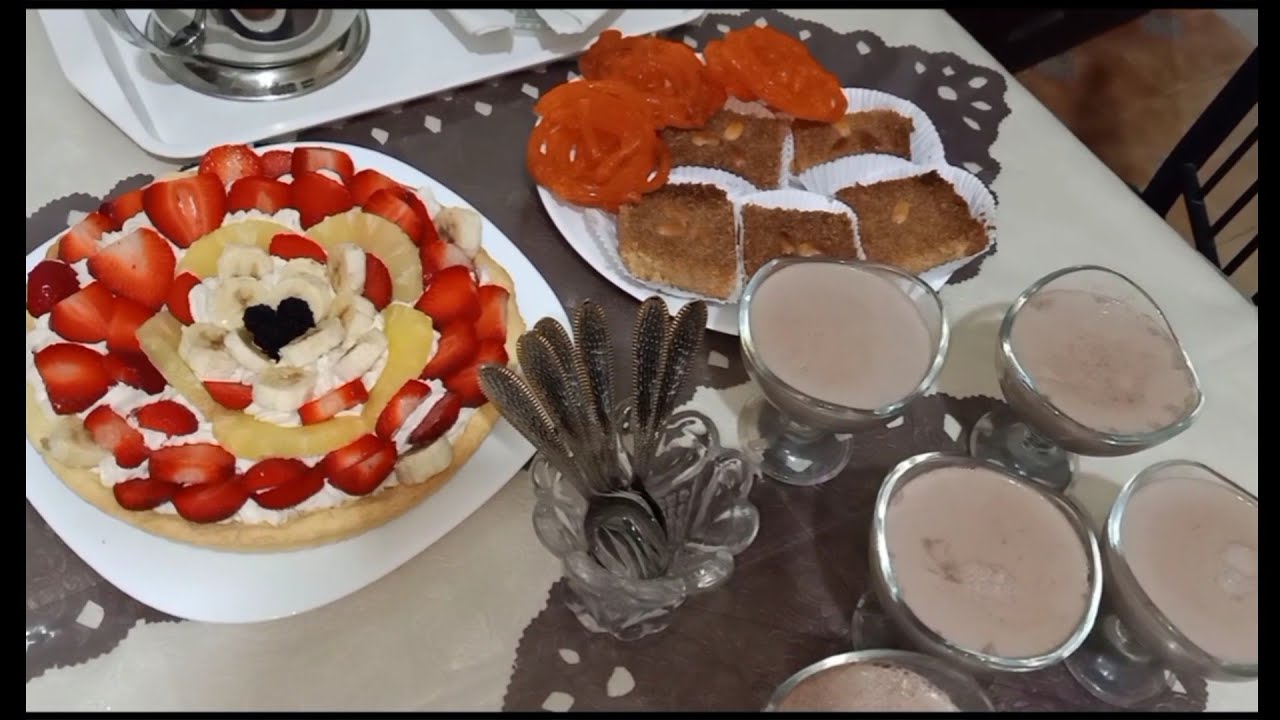 طاولة يوم السابع من رمضان🌛🌛