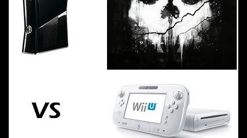 COD GHOSTS Graphics Face-off - Xbox 360 vs Wii U