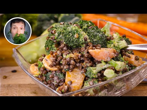 einfacher Fitness Salat