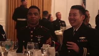 Marines, Sailors, and Families Get a Special "Dining Out" Experience