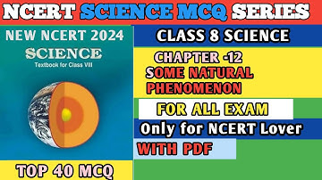 some natural phenomena class 8 mcq | class 8 science chapter 12 some natural phenomena