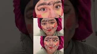 Excuse me sir #lol #excusemesir #short #funny #greenscreen #facepaint 