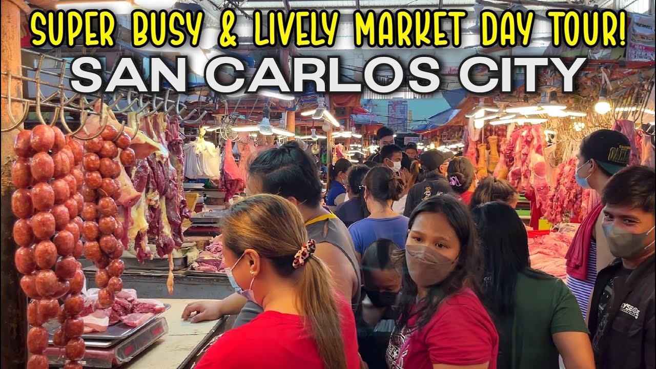 Amazing Market Day Scene of SAN CARLOS CITY PUBLIC MARKET | Busy Saturday Market Tour in PANGASINAN!