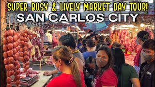 Amazing Market Day Scene of SAN CARLOS CITY PUBLIC MARKET | Busy Saturday Market Tour in PANGASINAN!