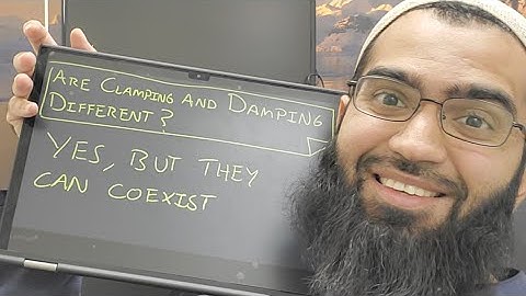 Piezo SHOCK Show #48: What is the difference between clamping and damping for a transducer?