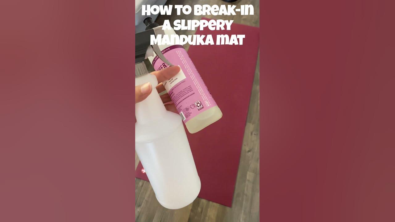 Break in a new Manduka Pro mat QUICKLY! YouTube
