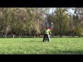 Впервые!! Pair Frisbee Freestyle Таня, Юля, стаффбуль Пегас