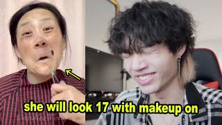crazy asian makeup transformation make me REALLY CONFUSED