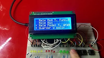 Arduino LCD Menu: Test1