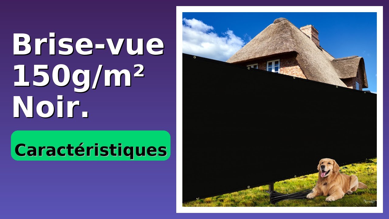 AVIS (2026) Brisevue 150g/m² Noir. DÉTAILS ESSENTIELS YouTube — free download
