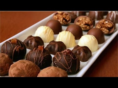 Como Fazer Bombons e Trufas - Recheio de Nozes